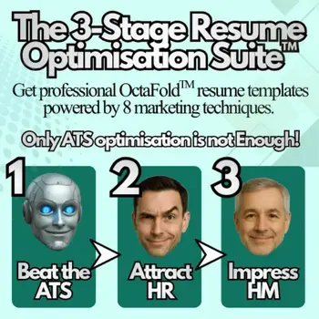 Image for 'The 3-Stage Resume Optimisation Suite™' feature pack.